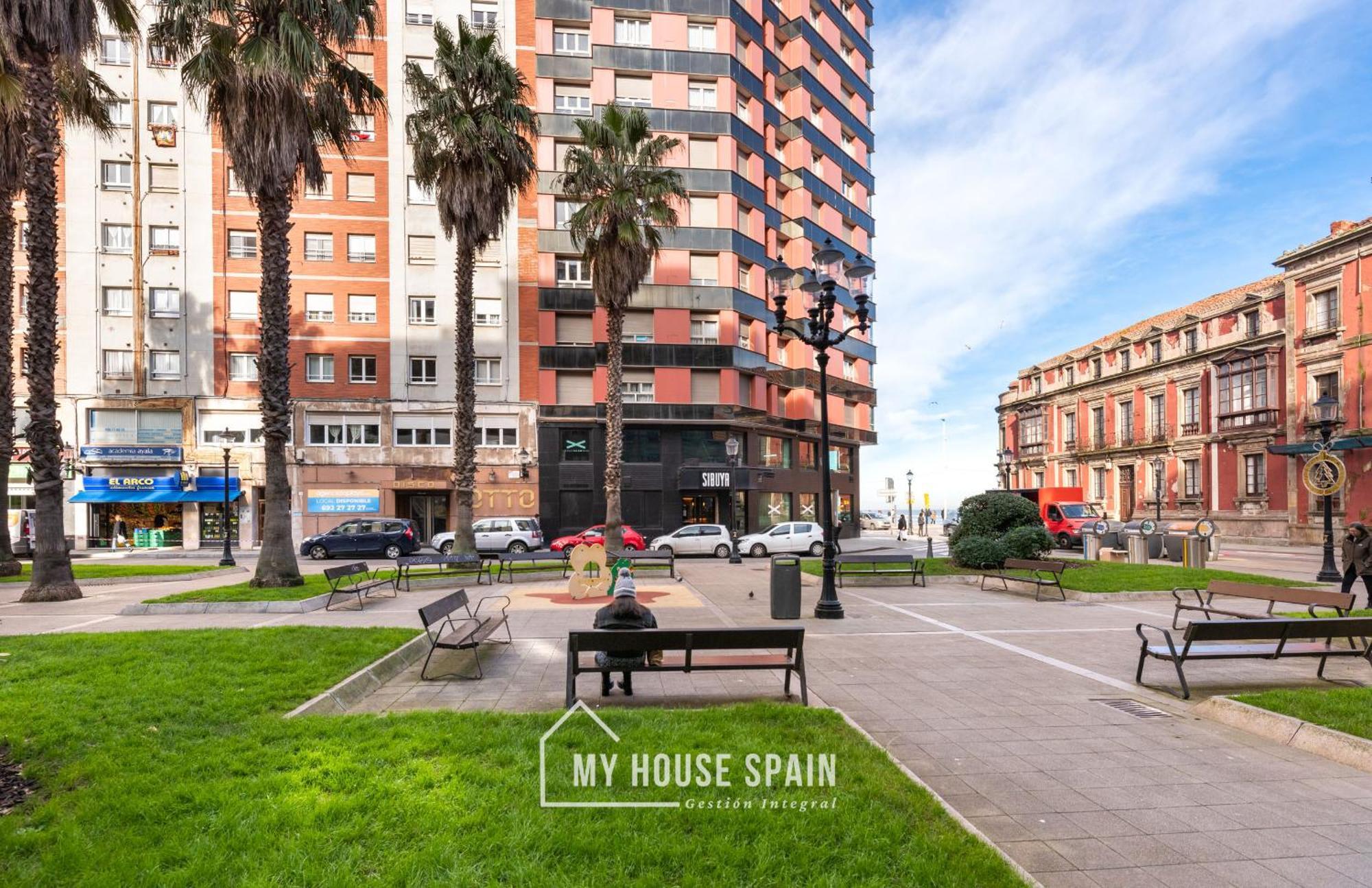Myhousespain - Radiante Piso Junto A La Playa ヒホン エクステリア 写真